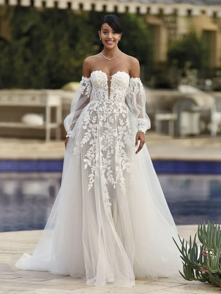 The Versatility of A-Line Wedding Dresses: Perfect for Every Wedding Style Image